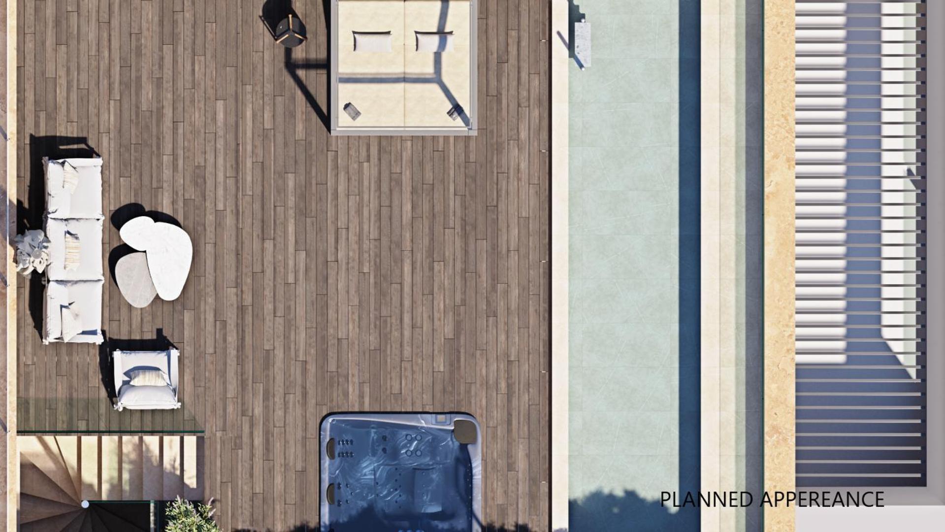 Prestige Mastersuite met dakterras en toegang tot de spa